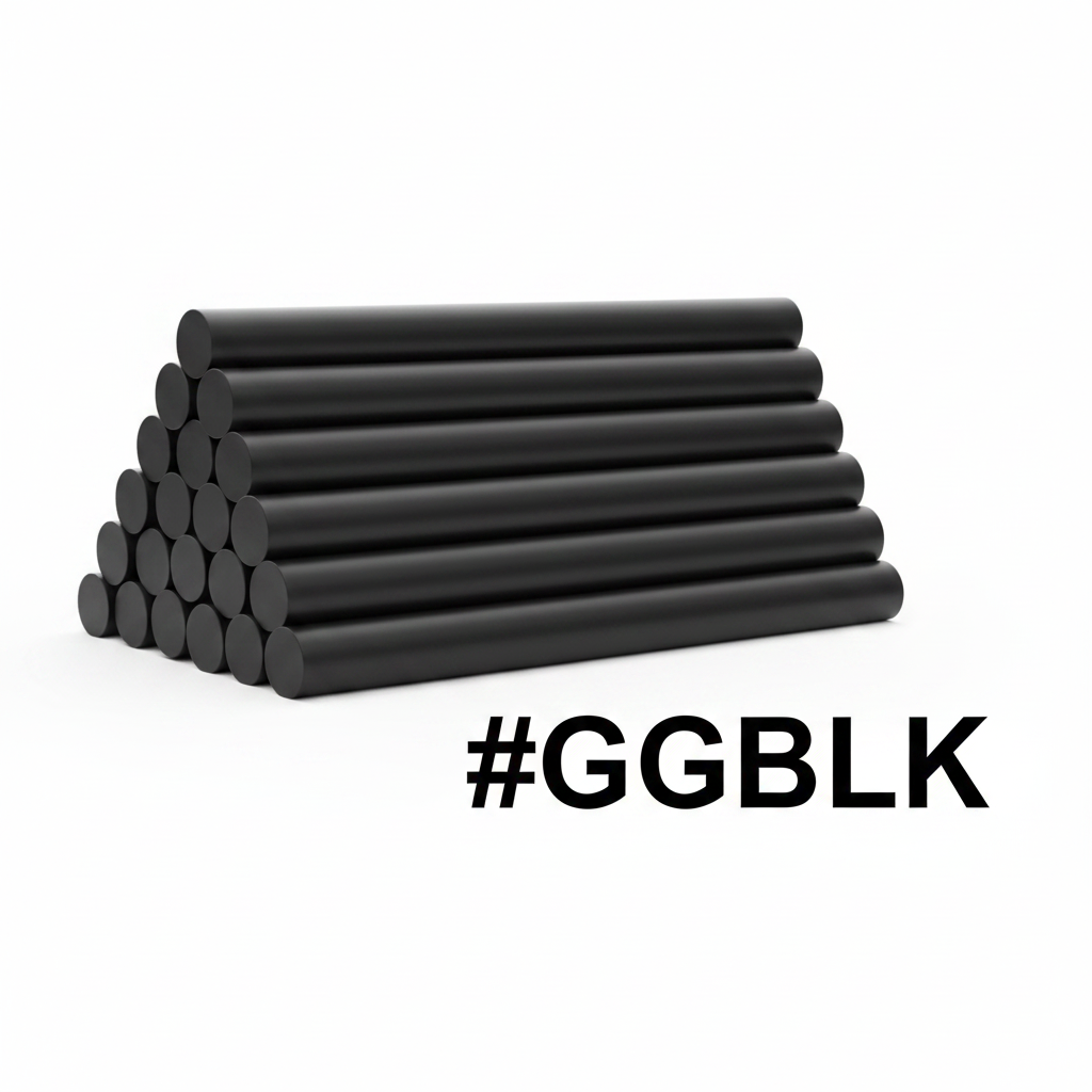 Magic Collection Glue Gun Sticks Black #GGBLK 12pcs Pack