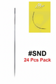 Curved Weaving Needles 24 Pcs Pack #SND