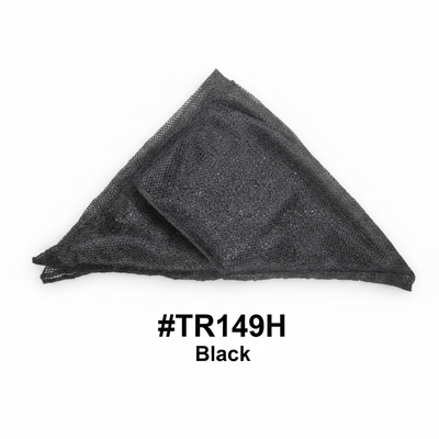 Triangle Hair Net Black #TR149H