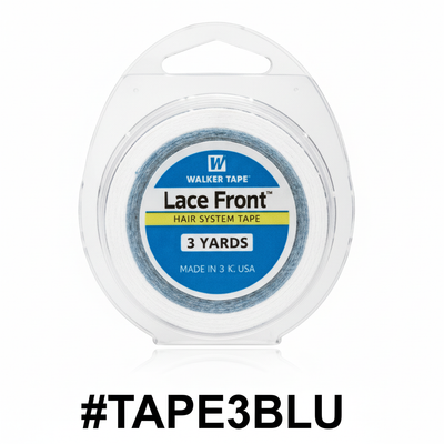 Walker Tape Lace Front hair system tape 3 yards blue #TAPE3BLU