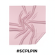 Silky Plain Scarf 90x90cm – Light Pink #SCPLPIN