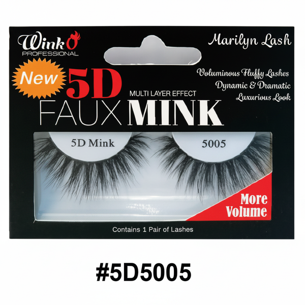 Wink Professional Marilyn Lash 5D Faux Mink Eyelashes #5D5005
