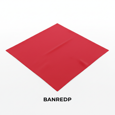 Plain Solid Red Cotton Bandana #BANREDP
