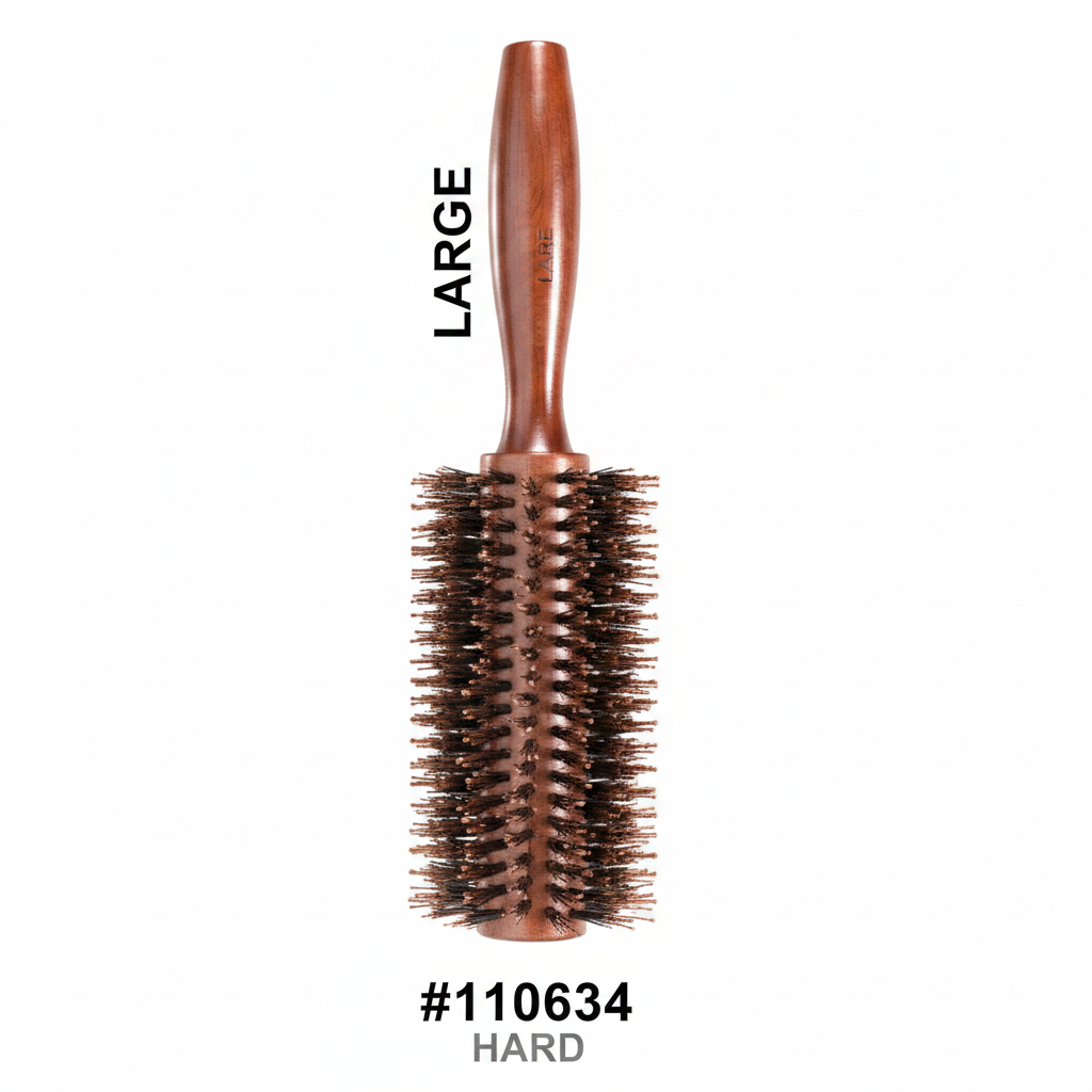 Hard Round Hair Brush Large #110634