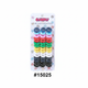 Candie Assorted Colour Pony Rings 60pc #15025
