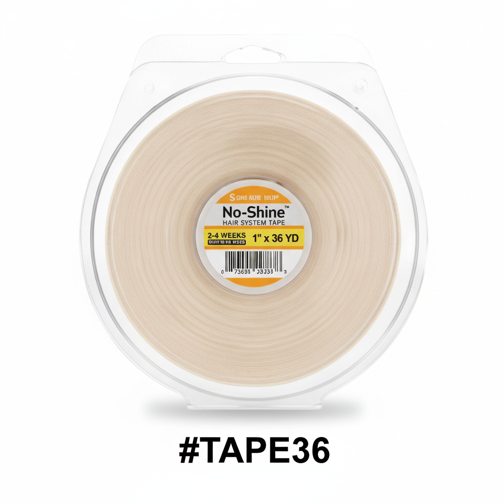 No-Shine Hair System Tape 1 inch x 36 yards #TAPE36