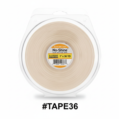 No-Shine Hair System Tape 1 inch x 36 yards #TAPE36