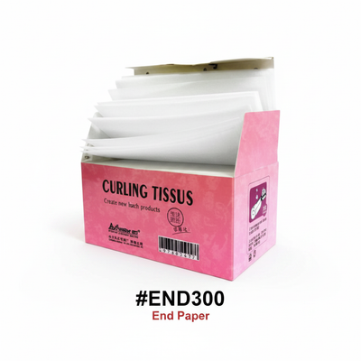 Curling Tissus Perm End Papers #END300