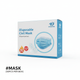 Disposable Civil Mask 50pcs Box – 3-Ply Protective Face Mask #MASK