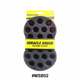 Miracle Brush Large Double-Sided Sponge Brush, #MSB02, Black/Red