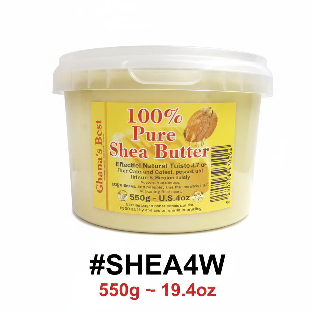Ghana's Best 100% Pure Shea Butter 550g #SHEA4W