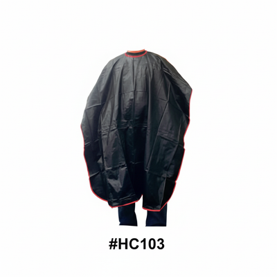 Hairdressers Professional Barber Cape Black #HC103