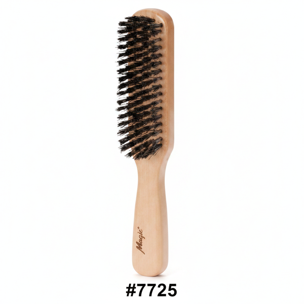 #7725 Magic Half Brush with Handle – Boar Bristle