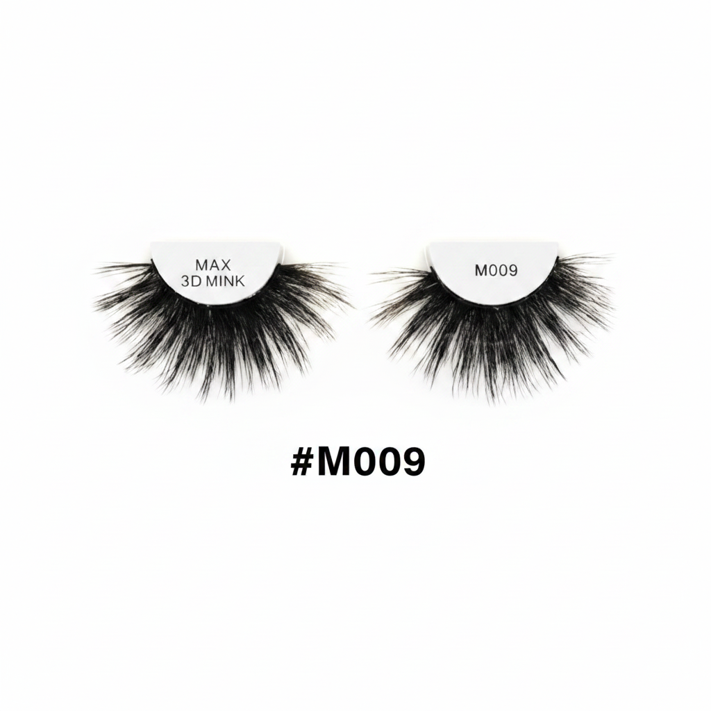 Wink'O #M009 25mm 3D Faux Mink Lashes – MAX 3D Mink