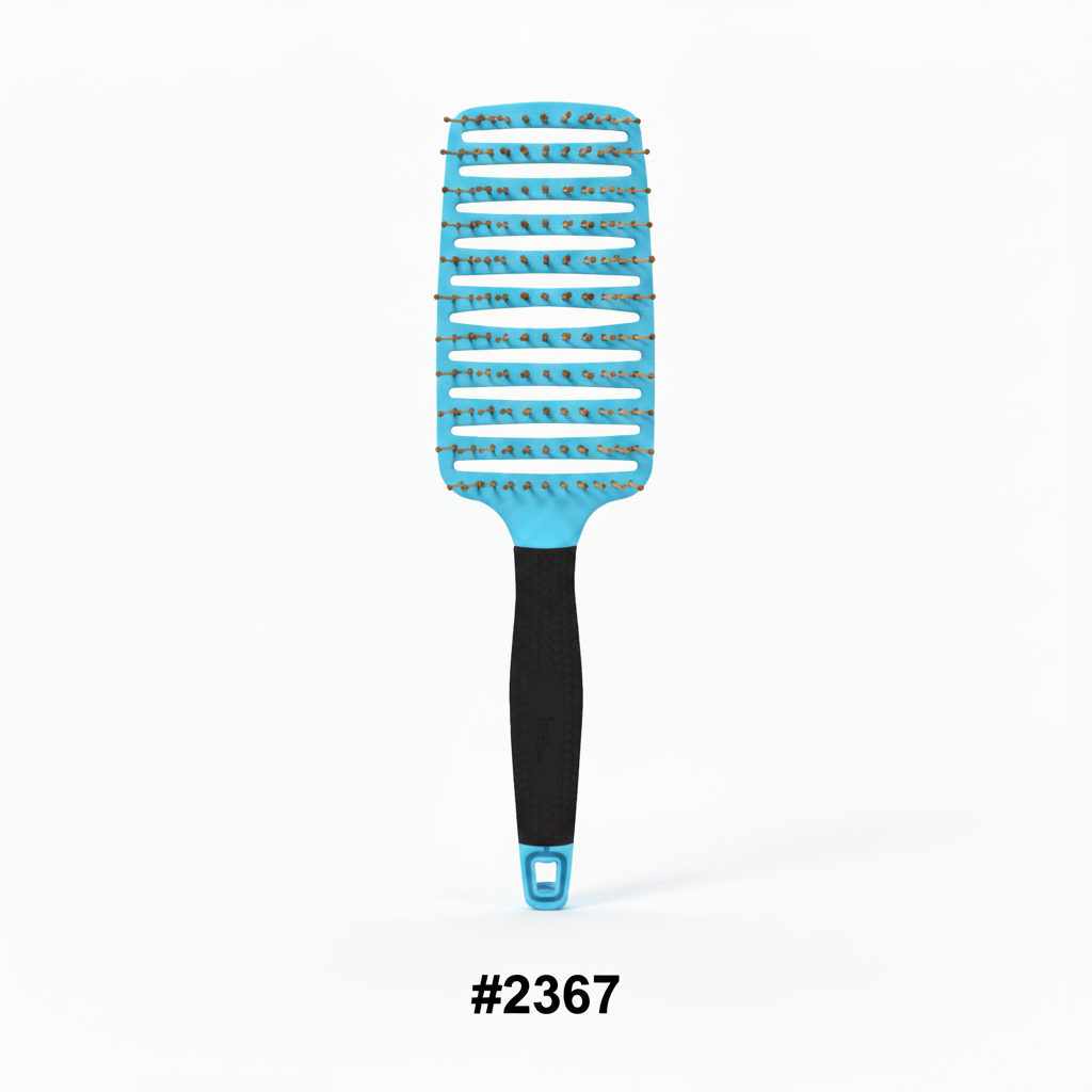 Curved Vent Brush #2367 Blue