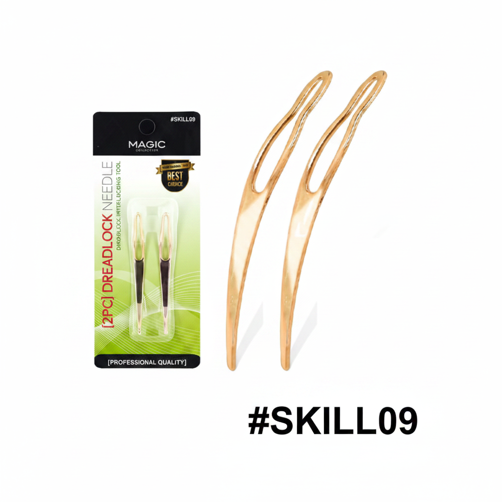 Magic Collection 2PC Dreadlock Needle #SKILL09
