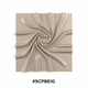 Silky Plain Scarf 90x90cm – Beige #SCPBEIG