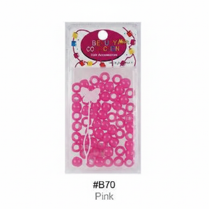 Beauty Magic Collection Hair Beads #B70 Pink