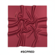 Silky Plain Scarf 90x90cm – Red #SCPRED