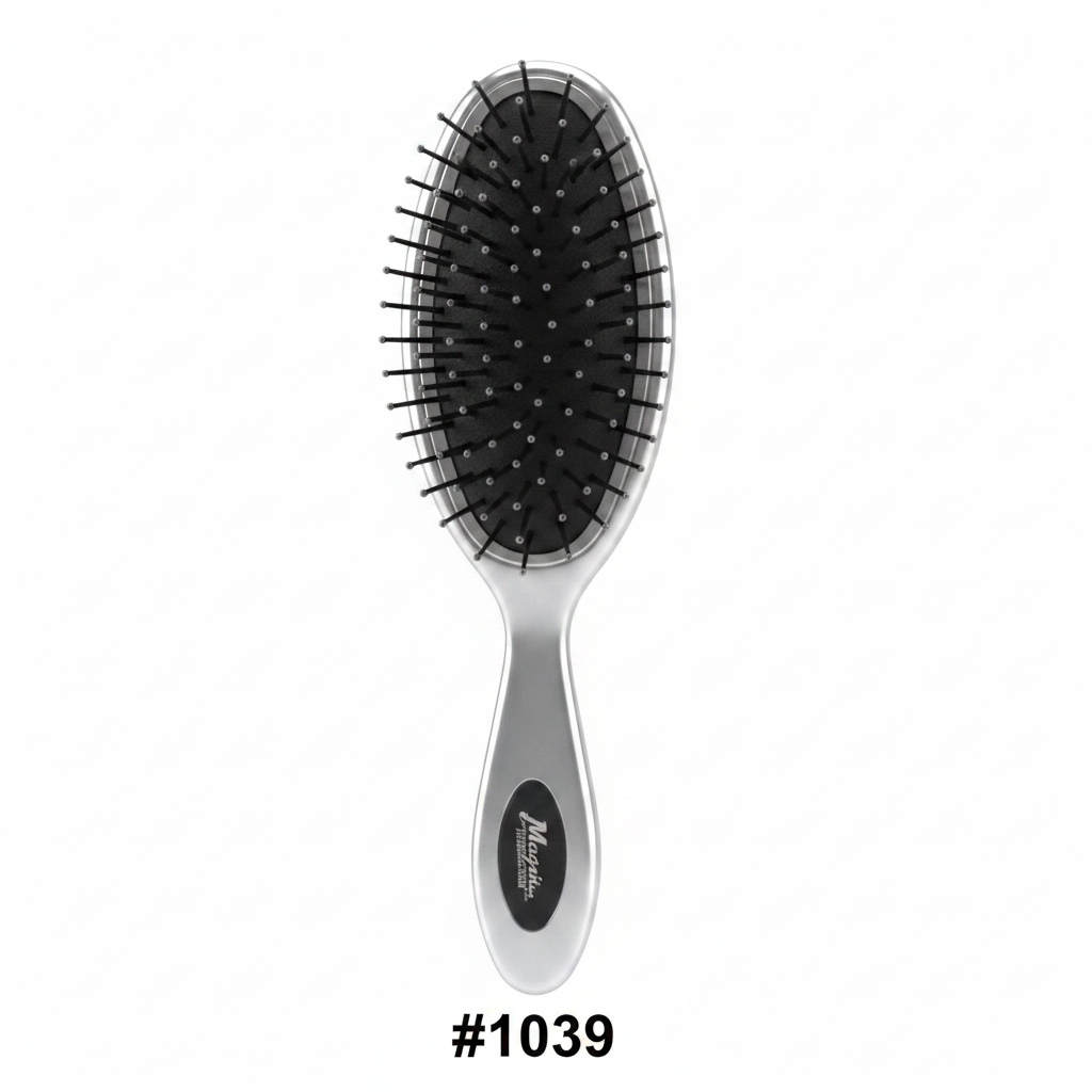 Magic Professional Oval Cushion Brush Silver 1039