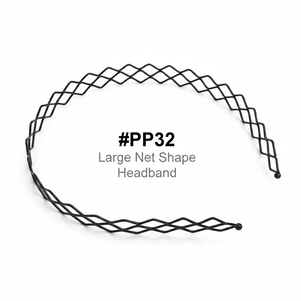 Large Net Shape Headband #PP32