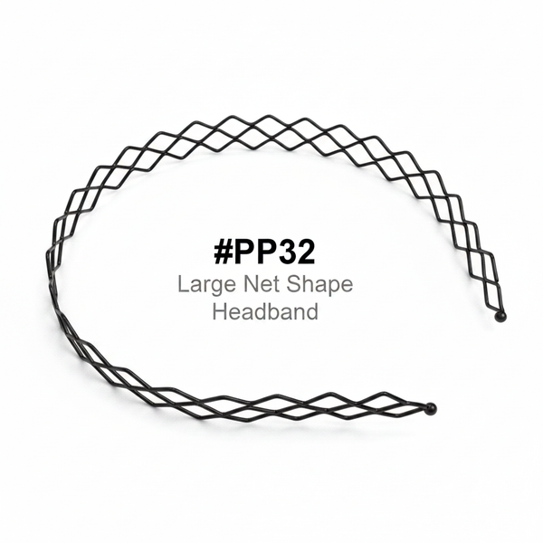 Large Net Shape Headband #PP32