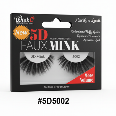 Wink Professional Marilyn Lash 5D Faux Mink Eyelashes #5D5002