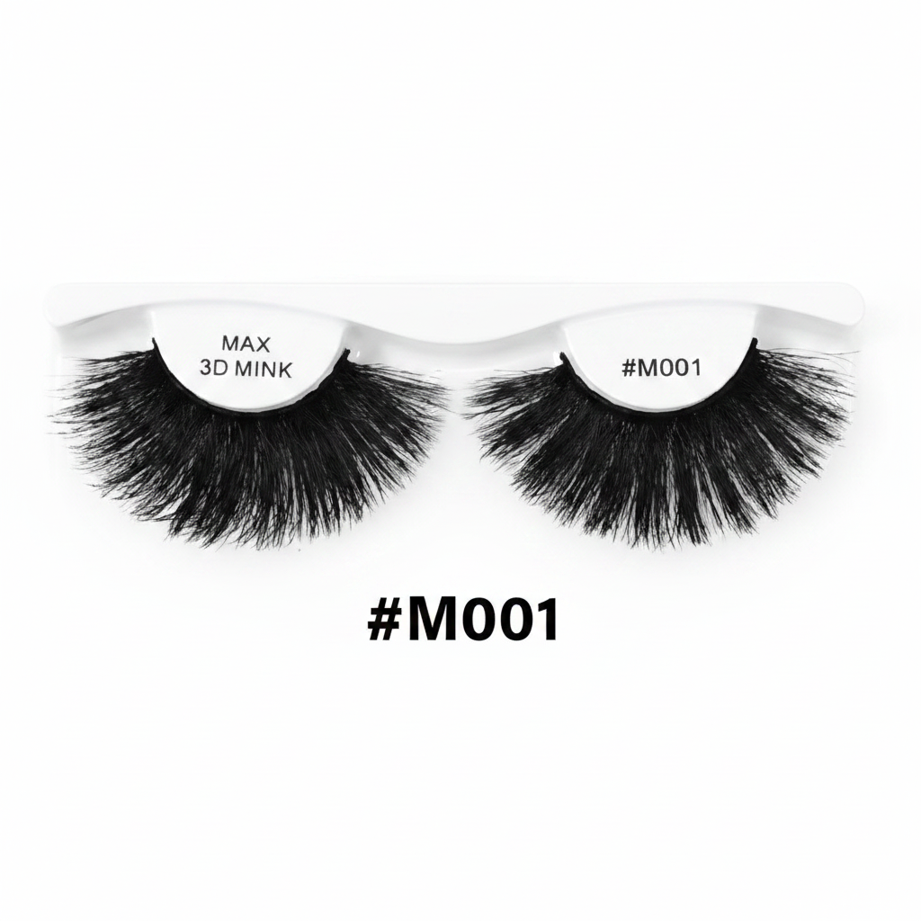 Wink'O #M001 25mm 3D Faux Mink Lashes – MAX 3D Mink