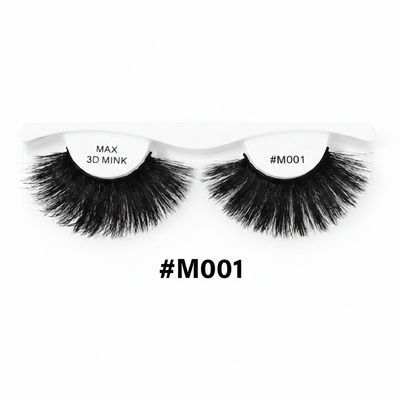 Wink'O #M001 25mm 3D Faux Mink Lashes – MAX 3D Mink