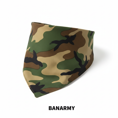 Army Camouflage Print Bandana #BANARMY