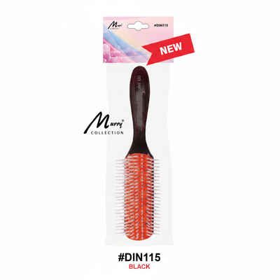 Murry Collection 9-Row Styling Brush Black DIN115