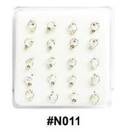 Crystal Rhinestone Nose Rings #N011