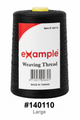 eXample Black Weaving Thread Large #140110