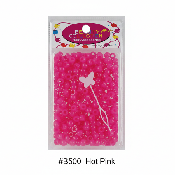 Beauty Magic Collection Hair Beads Hot Pink #B500