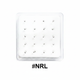 Silver Ball Nose Studs Display Box #NRL