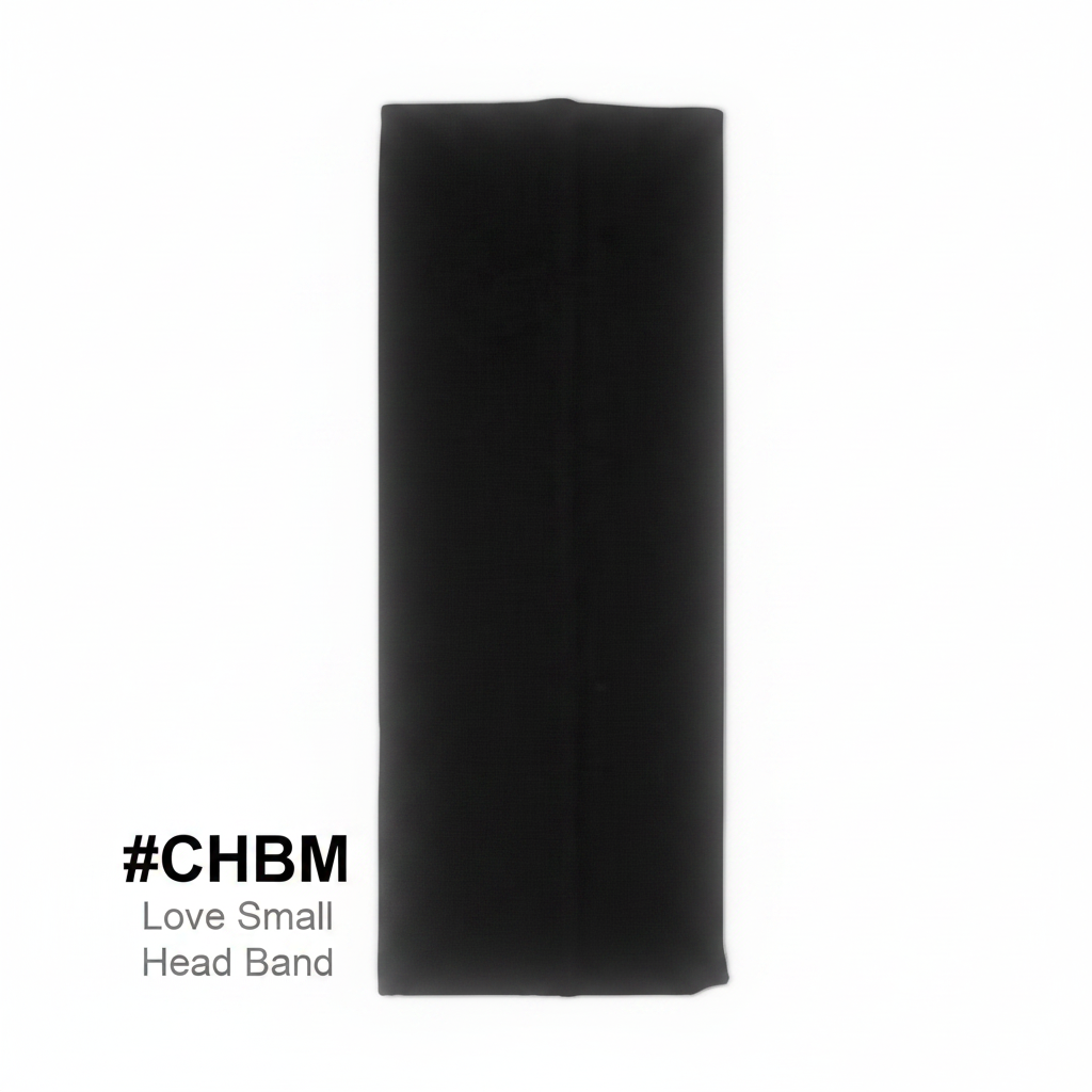 Love Small Head Band Black #CHBM