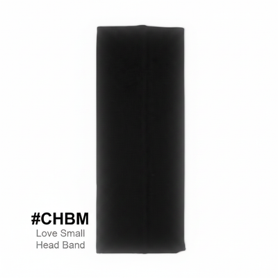 Love Small Head Band Black #CHBM