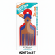3PCS Plastic Pik Styling Comb - Strong Flexible - Smooth Finish - Assorted Colours - #2470AST | Stella