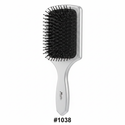 Magic Professional Large Paddle Brush Silver 1038