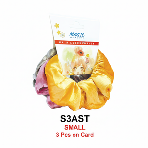 #S3AST Magic Quality Small Assorted Scrunchie
