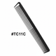 Professional Black Fine Tooth Styling Comb #TC11C