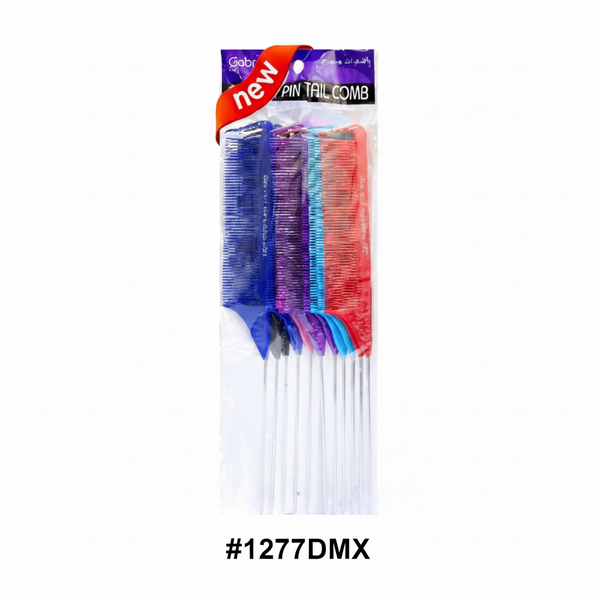 VIA Pin Tail Comb #1277DMX 10pc Pack - Clear