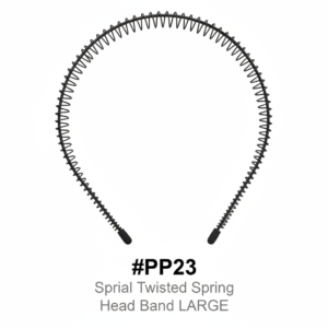 Spiral Twisted Spring Head Band Large #PP23