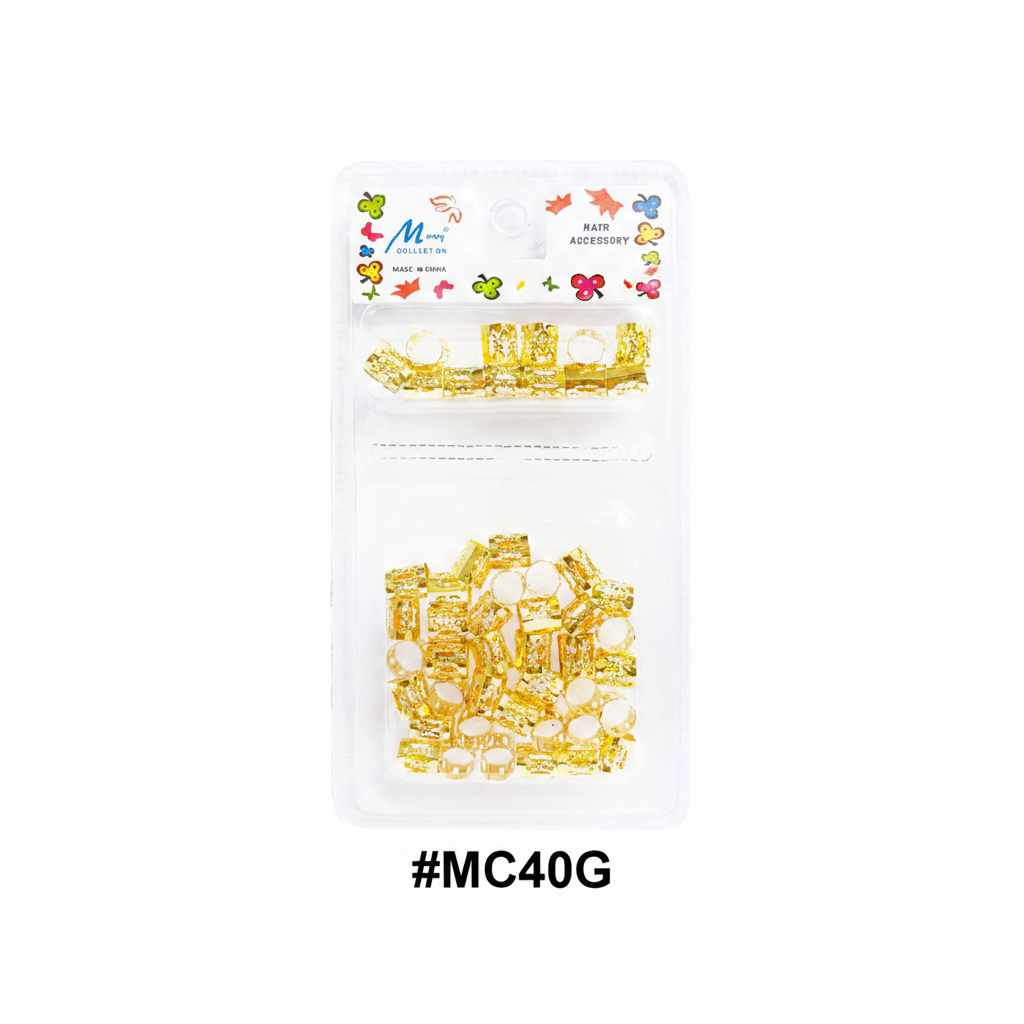 Murry Collection, Open Filigree Dreadlock Cuffs, #MC40G, #MC40S, #MC40AST & #MC40BLK