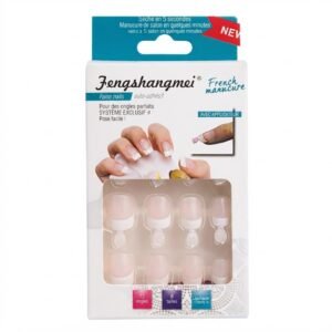 French Manicure Nail Tips - Elegant French Style #NAILART3
