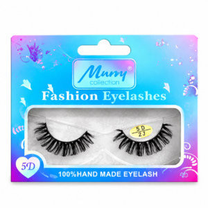 Mumy Collection Fashion Eyelashes 5D Handmade False Eyelash Set on White Background