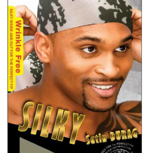 Silky Satin Durag - Arctic Camouflage (M48113) | Wrinkle-Free, Premium Fit