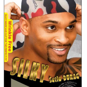Silky Satin Durag - Red Camouflage (M48114) | Wrinkle-Free, Premium Fit
