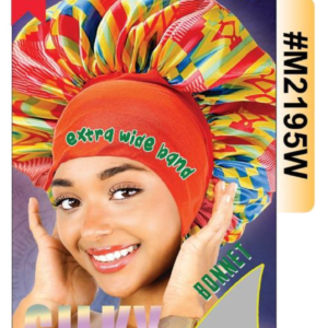 Silky Bonnet with Extra Wide Band - High Quality - #M2195W
