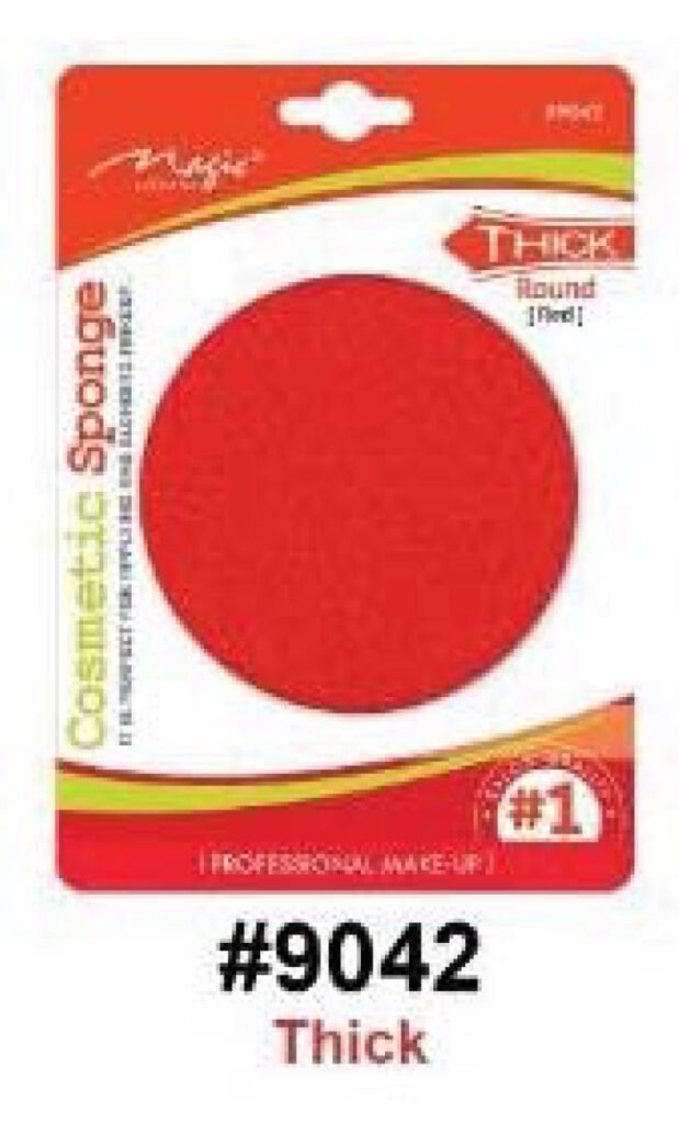 Magic Collection Thick Round Cosmetic Sponge - Professional Makeup Sponge